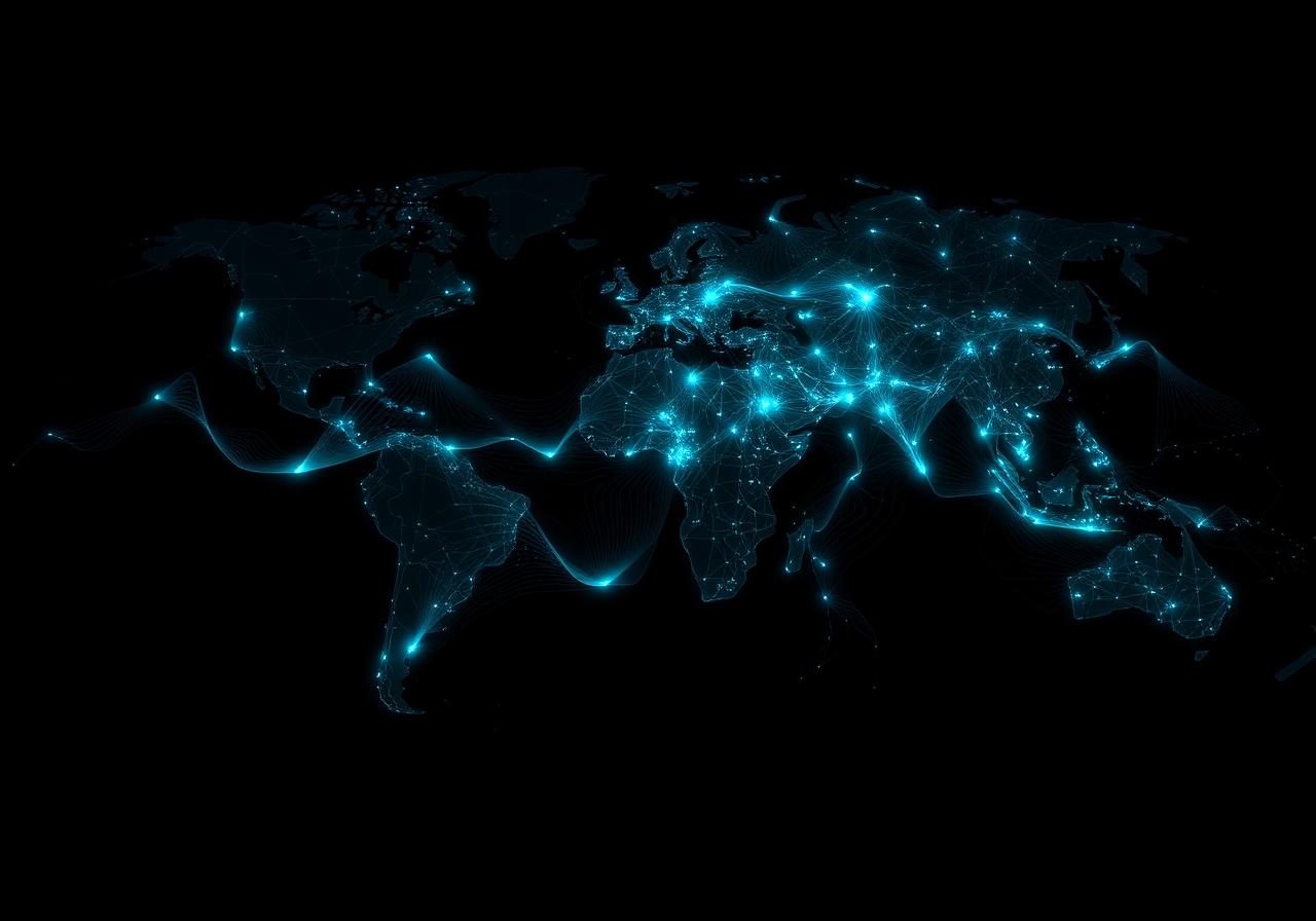 Global geospatial intelligence map